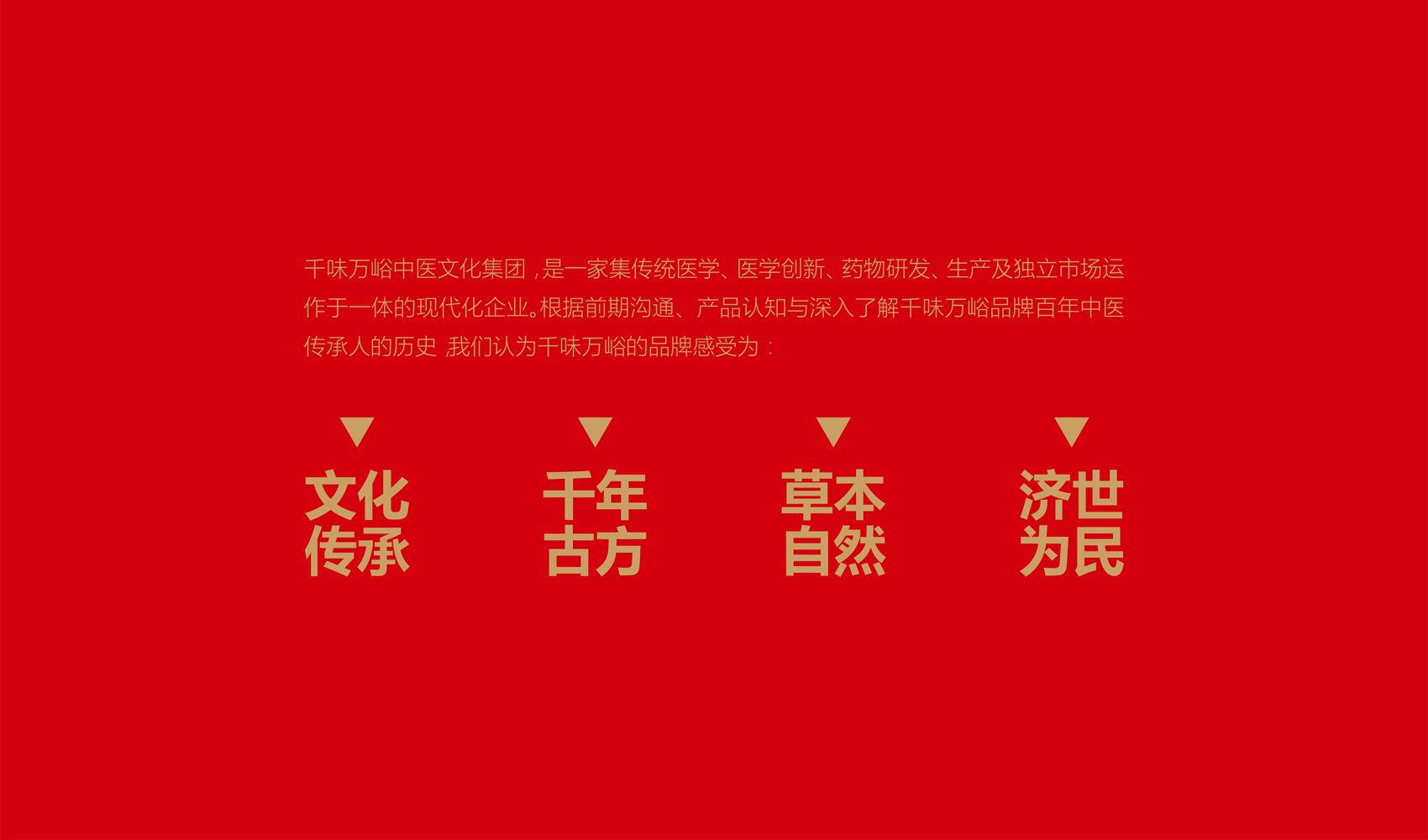 河南千味萬峪中醫館有限公司包裝設計