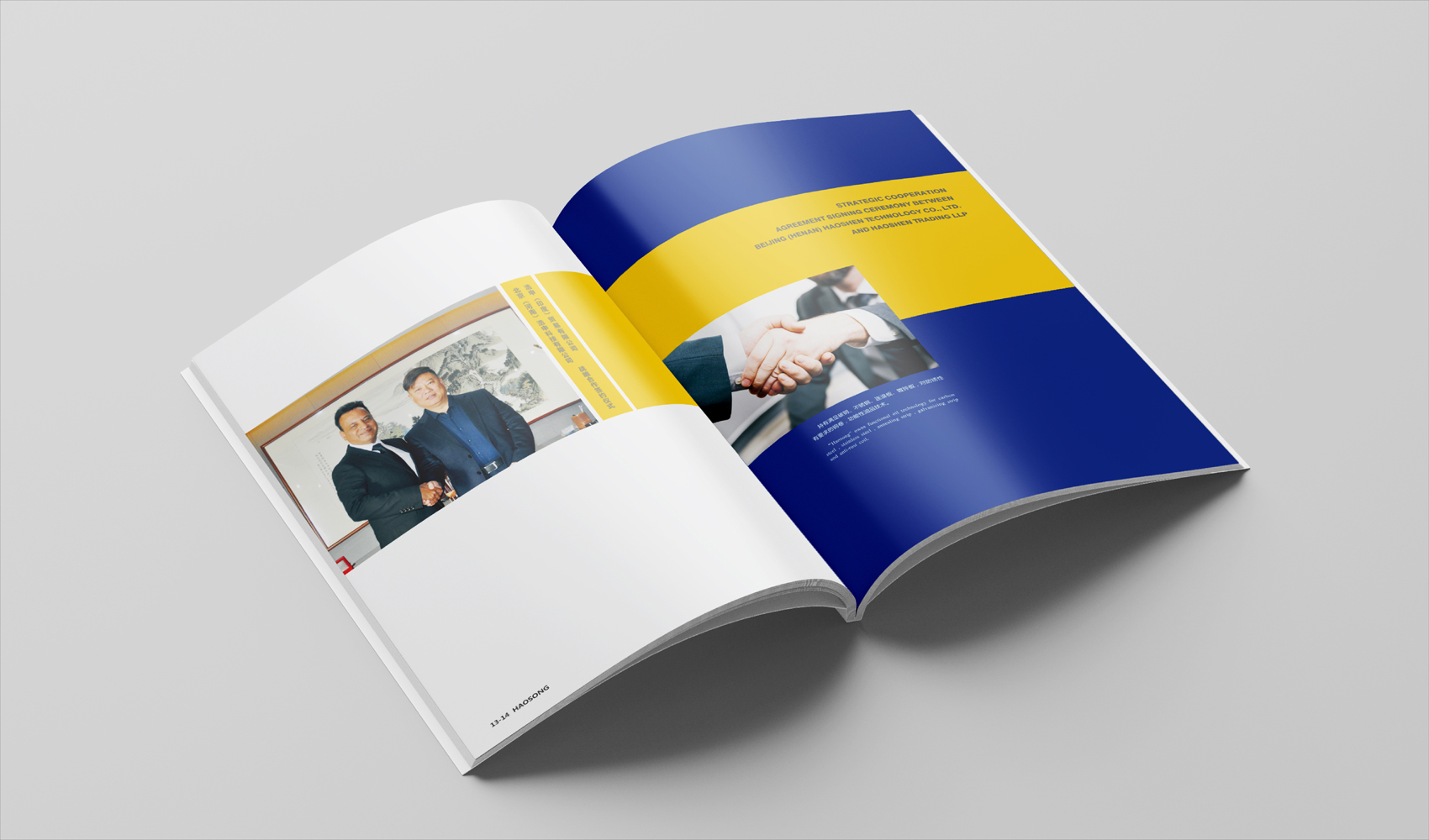 北京浩申科技有限公司畫冊設計