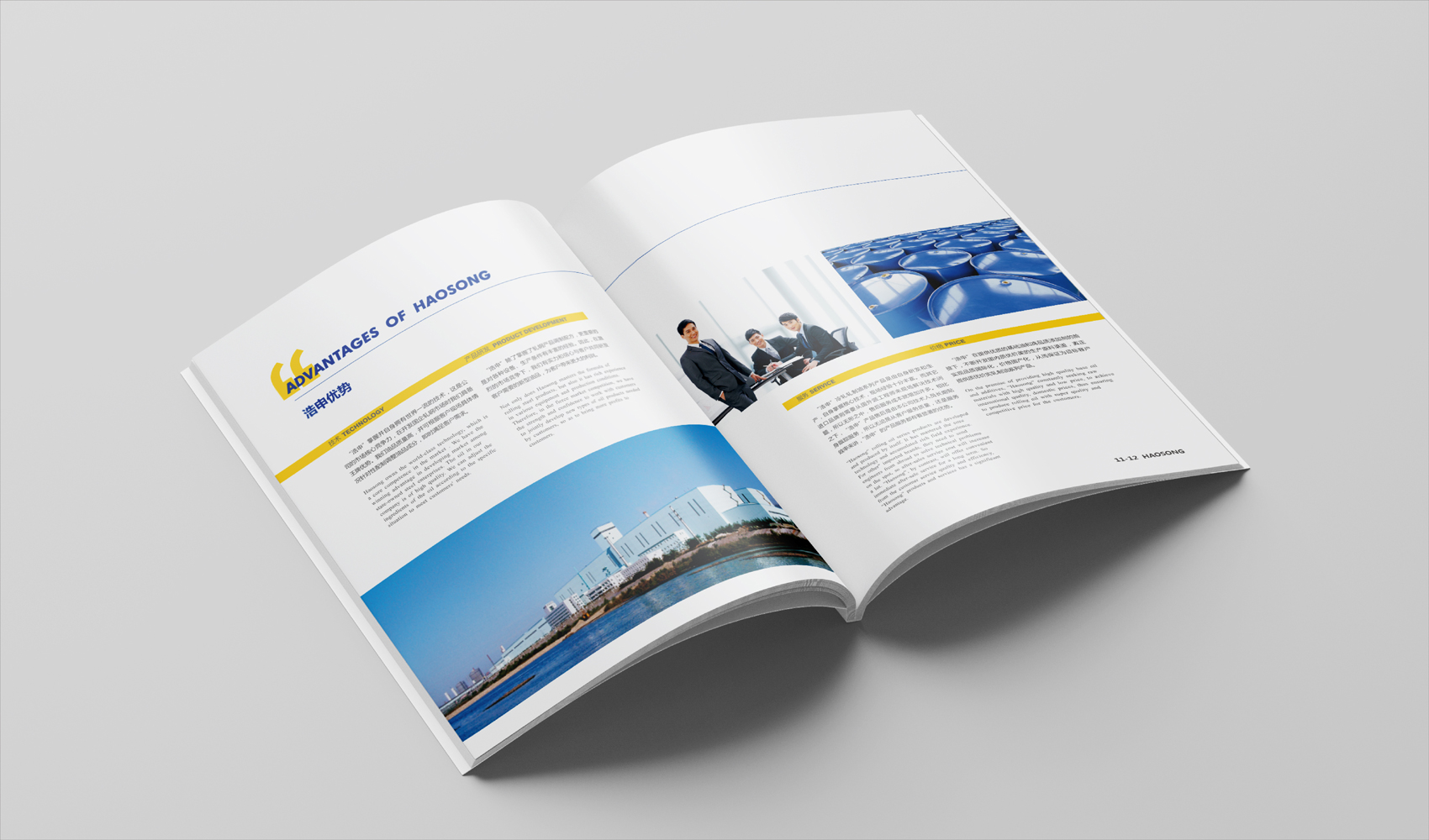 北京浩申科技有限公司畫冊設計