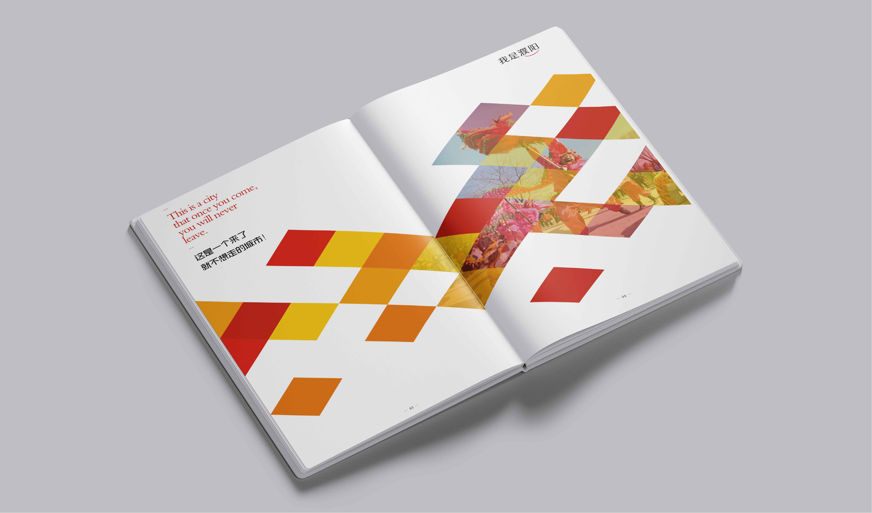 濮陽市《我是濮陽》畫冊設計