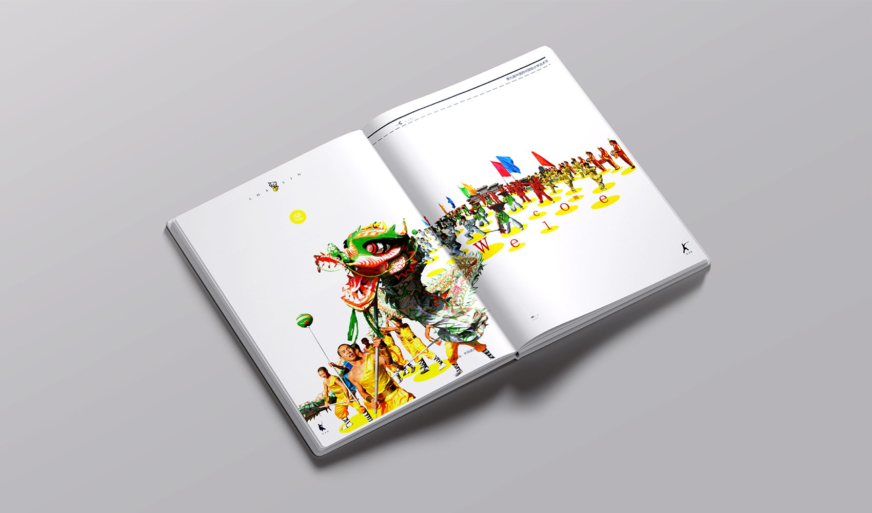 《鄭州國(guó)際少林武術(shù)節(jié)》畫(huà)冊(cè)設(shè)計(jì)