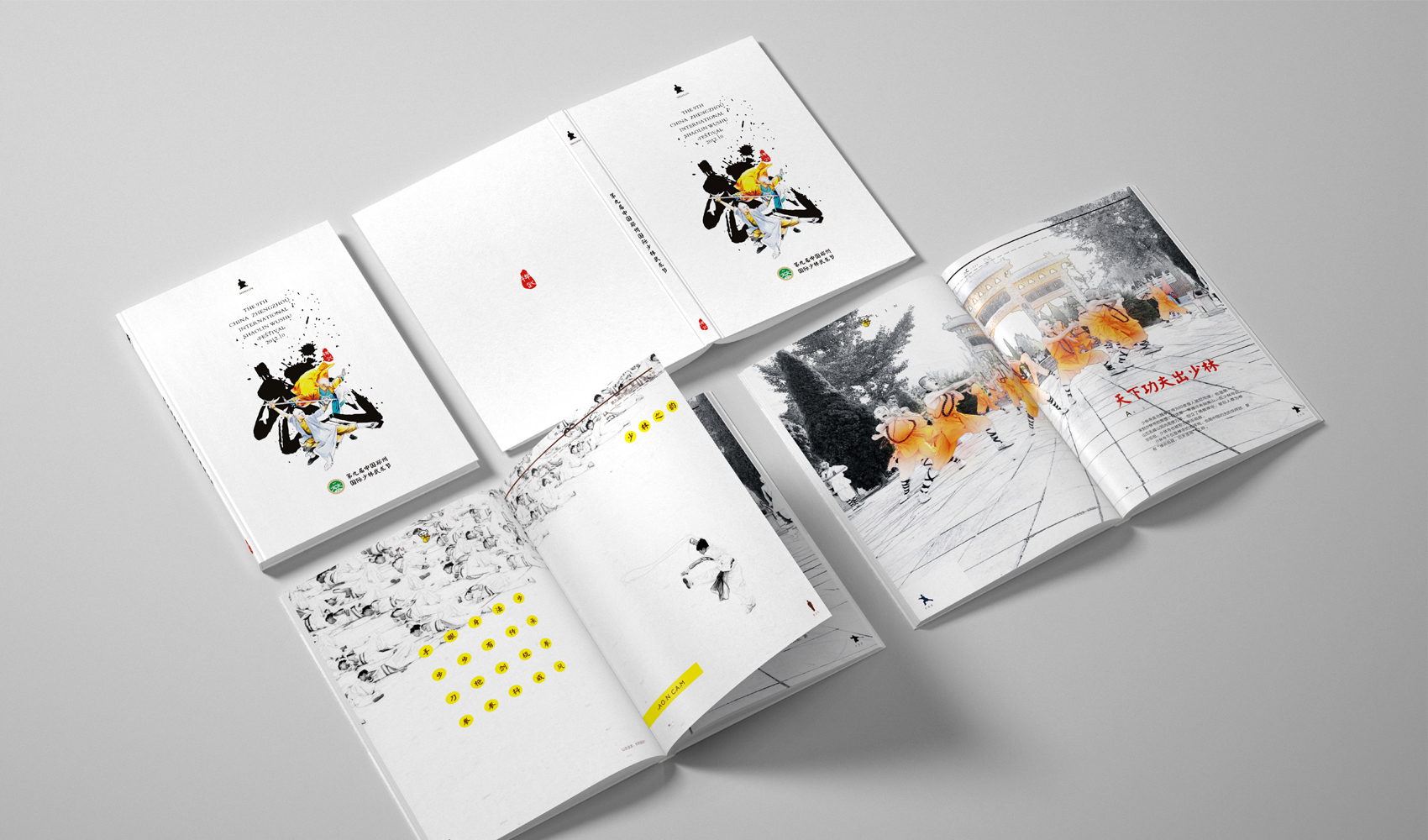 《鄭州國(guó)際少林武術(shù)節(jié)》畫(huà)冊(cè)設(shè)計(jì)