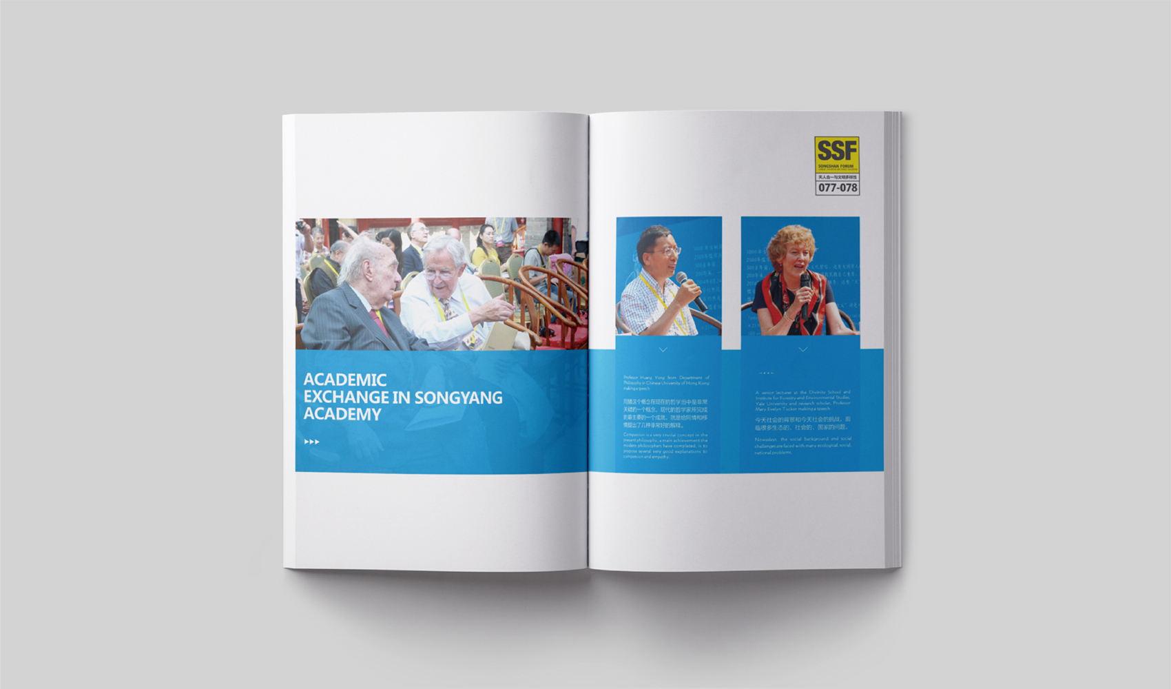 《嵩山論壇》畫冊設計