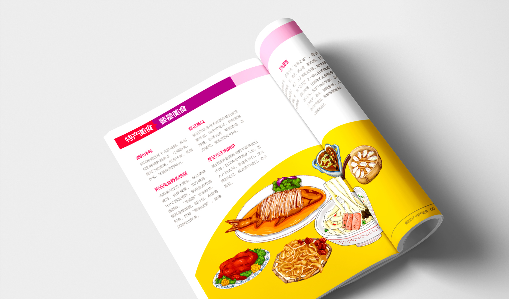 暢游鄭州口袋書設(shè)計