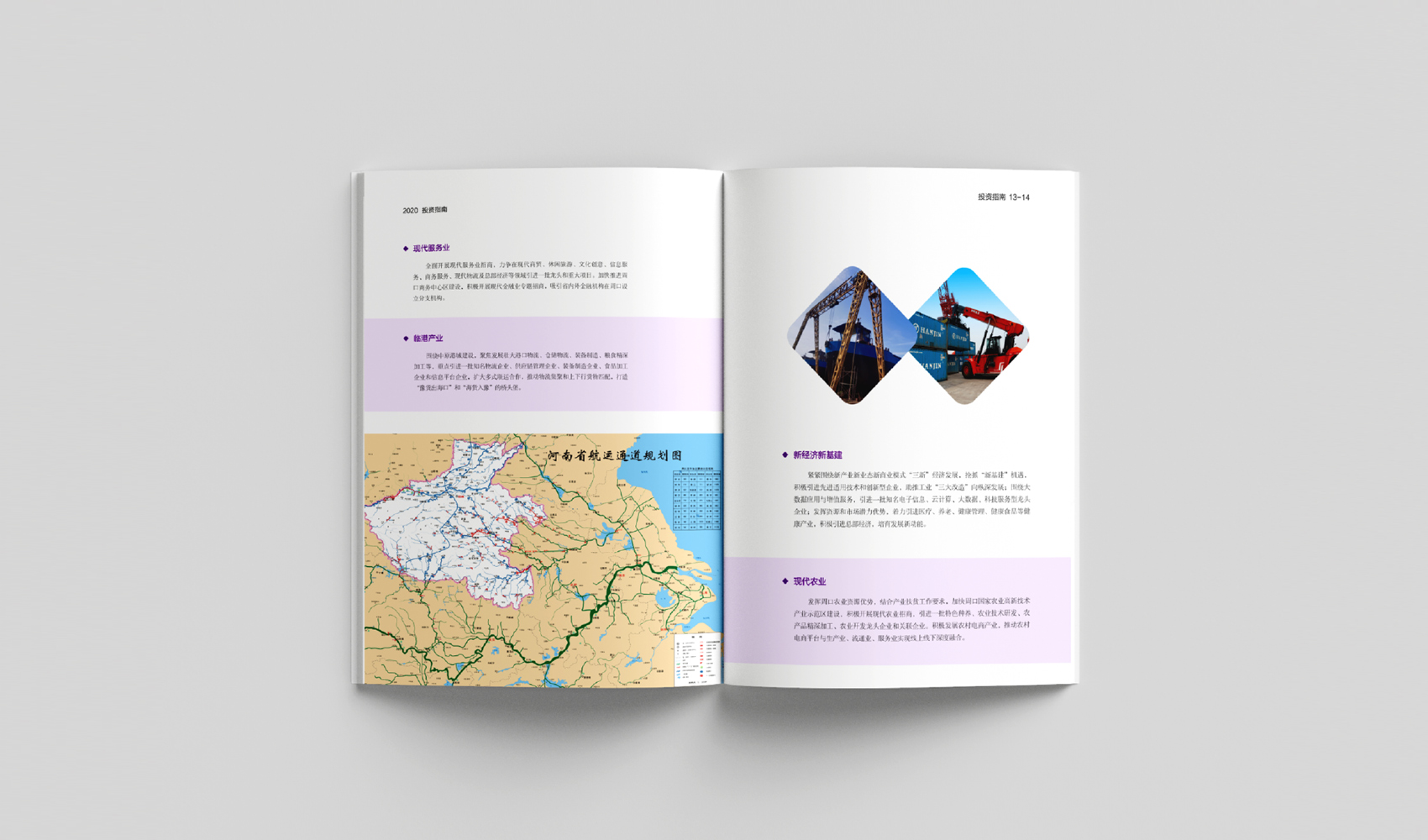 中原港城新周口 周口投資指南畫冊