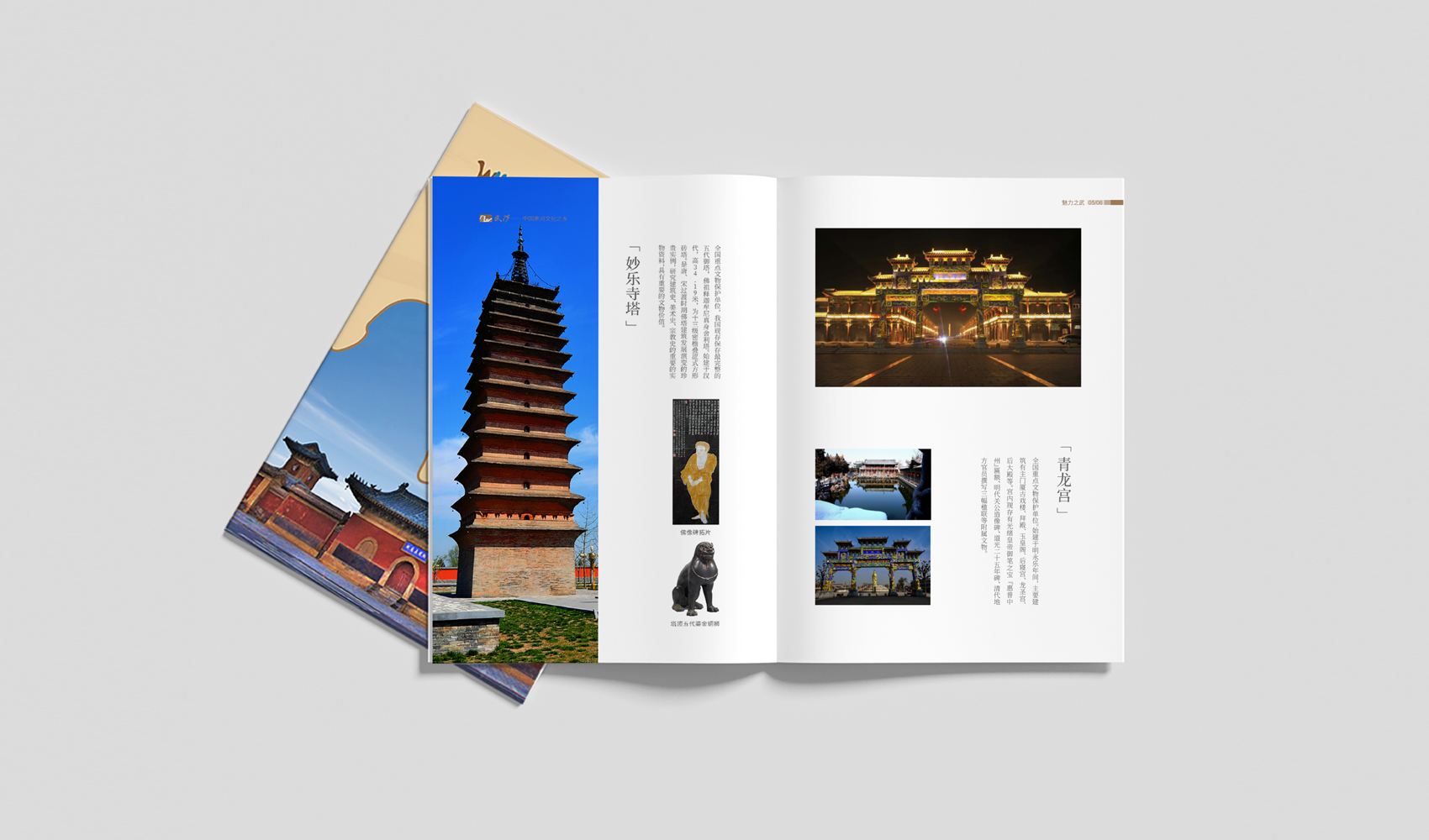 《武陟旅游》畫冊(cè)設(shè)計(jì)