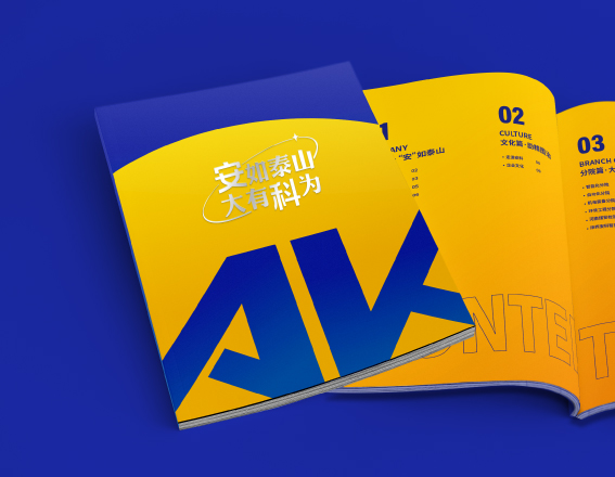 《安如泰山·大有科為》畫冊設計