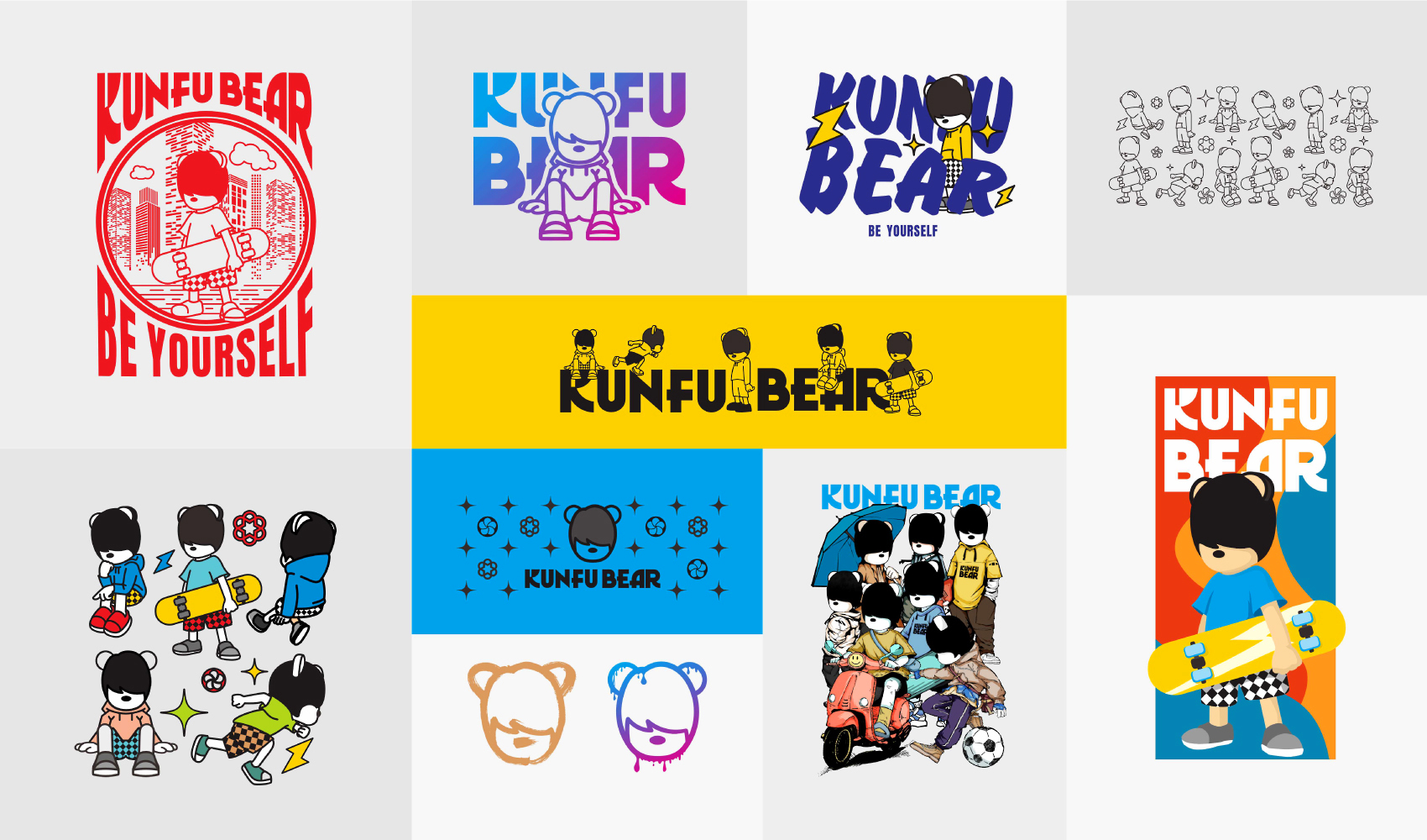 功福熊動漫IP設(shè)計