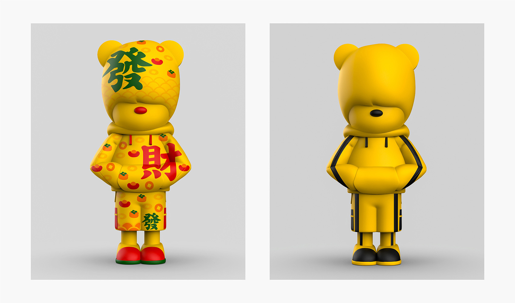 功福熊動漫IP設(shè)計