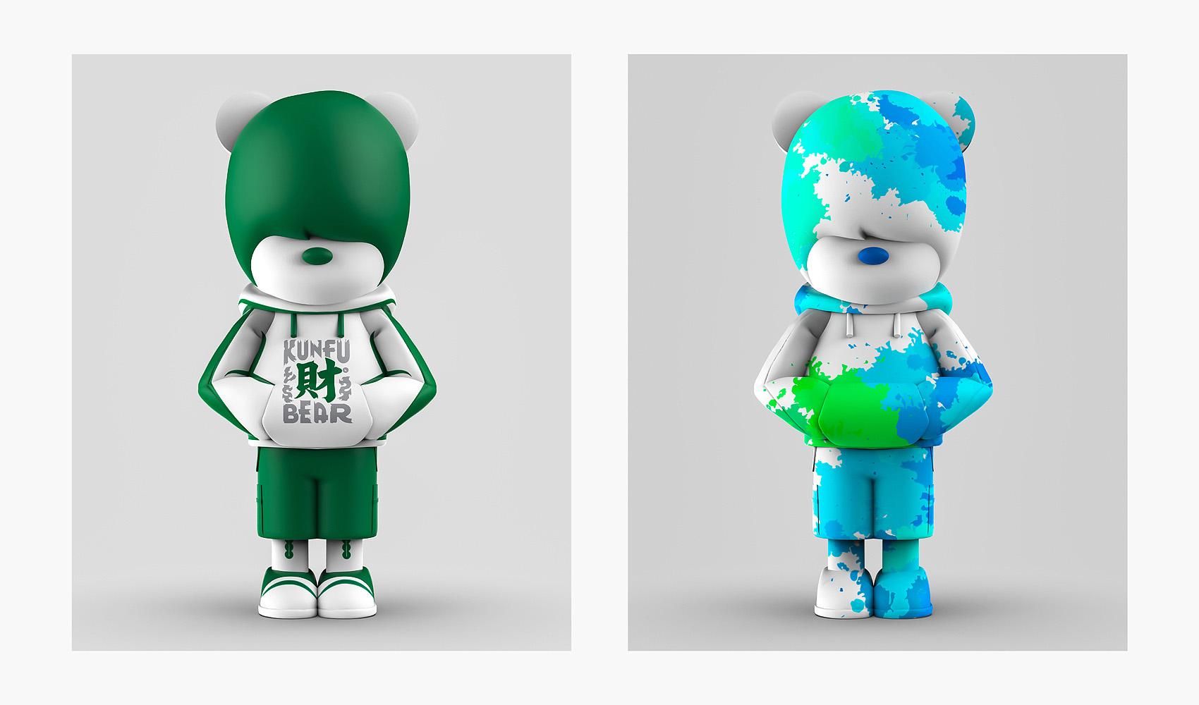 功福熊動漫IP設(shè)計