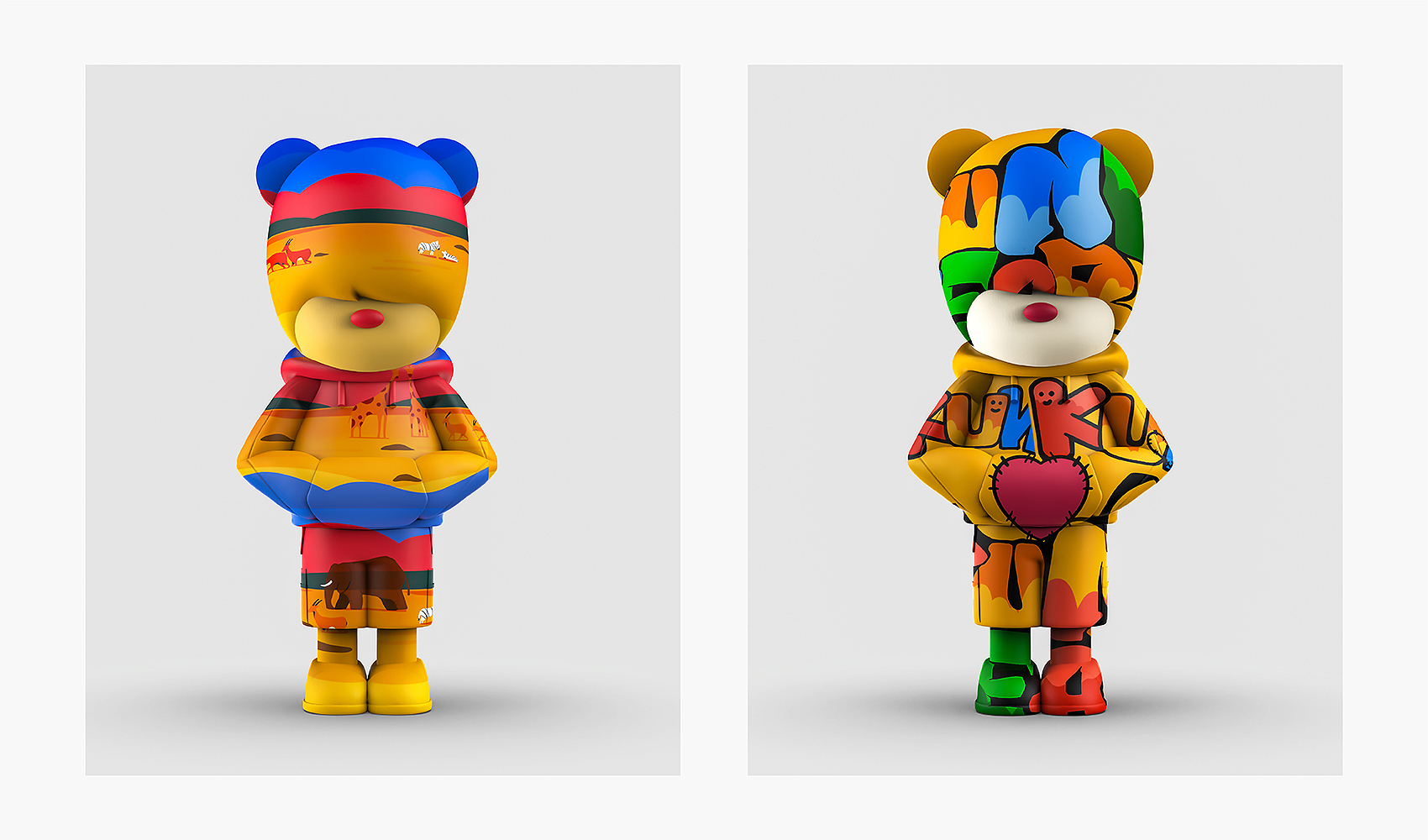 功福熊動漫IP設(shè)計