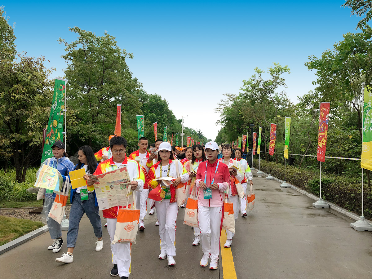 高光時刻！樹標承攬第十一屆全國少數民族傳統體育運動會民族大聯歡標志、VI導視、氛圍營造、文創產品設計制作(圖26)